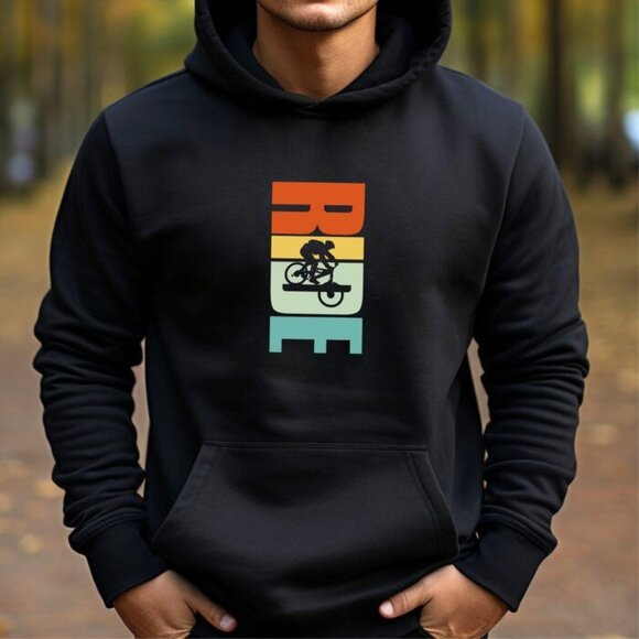 Ride MTB Hoodie | Mountain Biking Enthusiasts - Picture 1 of 2